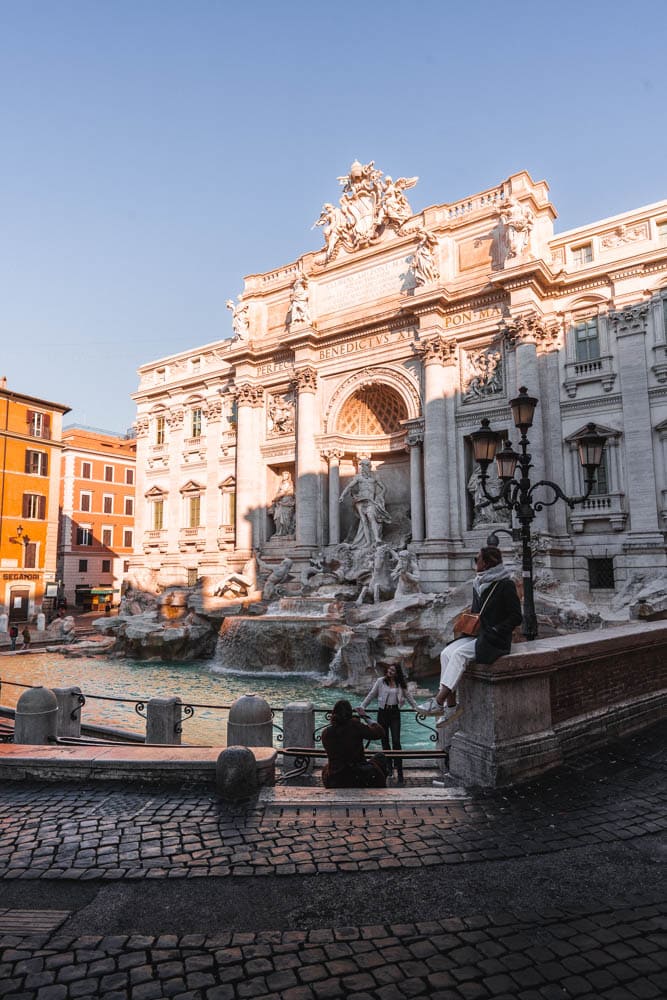 Fontaine de Trevi, un week-end de 4 jours à Rome