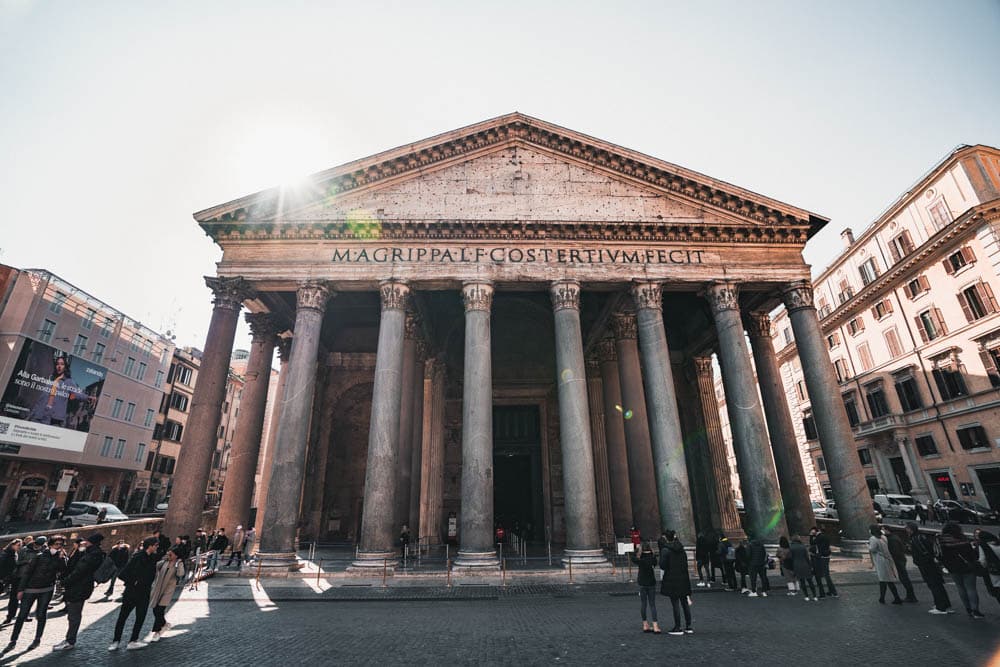 Pantheon, un week-end de 4 jours à Rome